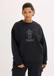 Overseized thermo sweatshirt, sneldrogend, bonprix