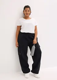 Functionele thermo jongging broek met wijde pijpen, sneldrogend, bonprix