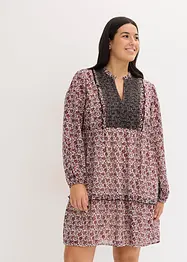 Jurk met borduursel, bonprix