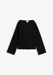 Geribde longsleeve, bonprix