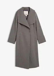 Lange jas in wollook, bonprix