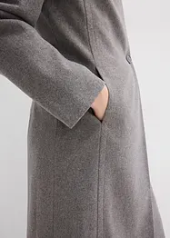 Lange jas in wollook, bonprix