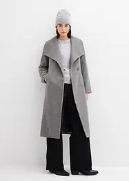 Lange jas in wollook, bonprix