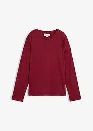 Longsleeve met zijde, bonprix