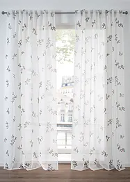 Gordijn met mistletoetakken print (1 stuk), bonprix