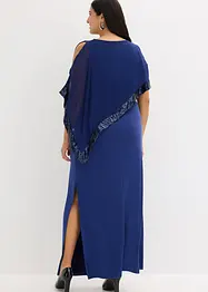 Jersey jurk met pailletten, bonprix