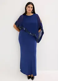 Jersey jurk met pailletten, bonprix