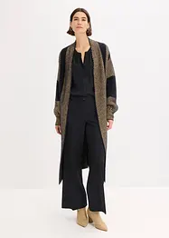 Lang gebreid vest, bonprix