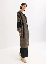 Lang gebreid vest, bonprix