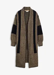 Lang gebreid vest, bonprix