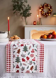Tafelloper van biologisch katoen met kerstprint, bonprix