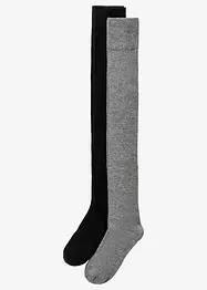 Overknee kousen (2 paar), bonprix