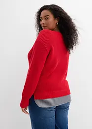 Trui met blouse-inzet, bonprix
