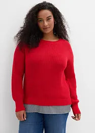 Trui met blouse-inzet, bonprix
