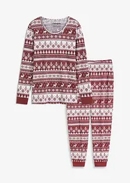Pyjama van biologisch katoen, bonprix