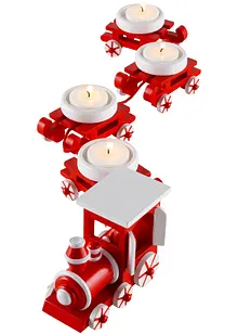 Kaarshouder kersttrein (5-dlg. set), bonprix