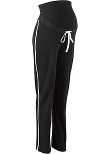 Zwangerschaps-joggingbroek van biologisch katoen, straight leg, bonprix