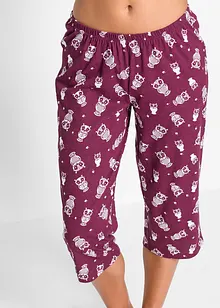 Capri pyjama met korte mouwen (2-dlg.), bonprix