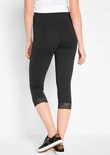 Legging met kant, bonprix