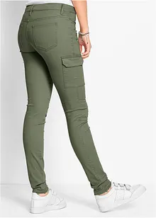 Skinny cargo broek, bonprix