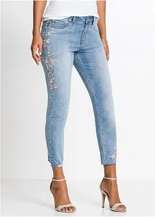 Jeans met borduursel, bonprix