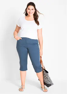 Cropped slim fit jeans, mid waist, bonprix