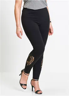 Legging met kant, bonprix