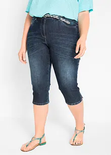 Mid waist stretch jeans, straight, bonprix