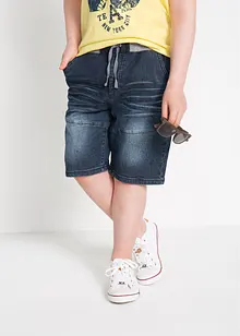 Jongens jeans stretch bermuda, bonprix