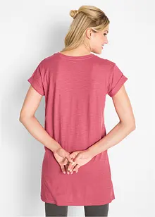 Boxy longshirt, korte mouw, bonprix