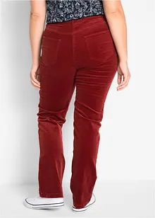 Stretch corduroy broek, straight, bonprix