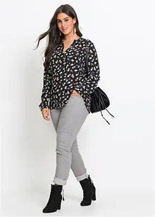 Blouse met V-hals, bonprix