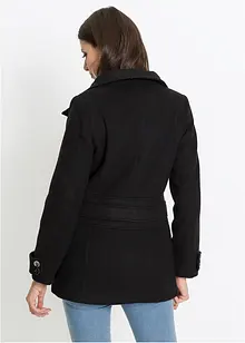 Korte coat, korte maten, bonprix