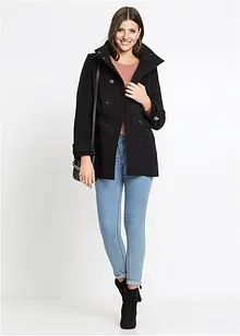 Korte coat, korte maten, bonprix