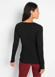 Longsleeve met ronde hals, bonprix