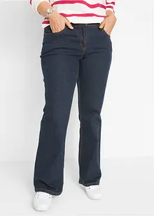 High waist stretch jeans, bootcut, bonprix