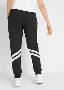 Sweatpants met tapes, bonprix