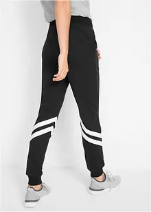 Sweatpants met tapes, bonprix