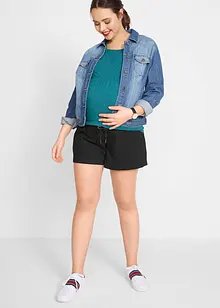 Comfortabele zwangerschapsshort met een elastische band, bonprix