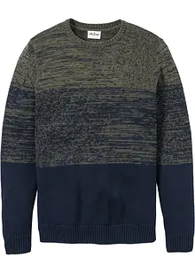 Gebreide trui comfort fit van katoen, bonprix