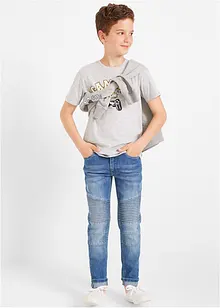 Skinny jeans met mid waist, bonprix