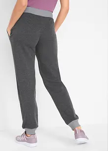 Joggingbroek met contrastkleurige boorden, bonprix