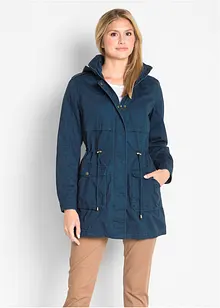 Katoenen parka met jersey voering, bonprix