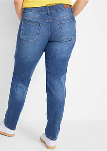 Mom jeans met mid waist, bonprix