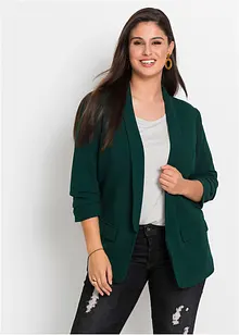 Lange blazer met gedrapeerde mouwen, bonprix