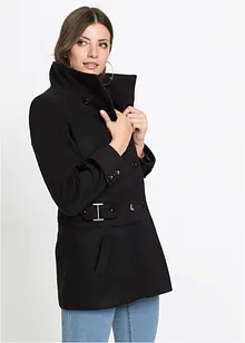 Korte coat, korte maten, bonprix