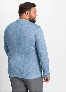 Henley shirt met comfort belly fit, bonprix