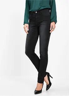 Slim jeans mid waist met comfortband, bonprix