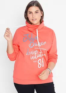 Sweater met glitterprint, bonprix