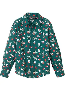 Overhemd met kerstprint, slim fit, bpc bonprix collection